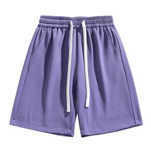 Shorts en polyester écologiques pour hommes de qualité supérieure, style streetwear, vente en gros, MOQ faible, taille élastique longue - Product Image 6
