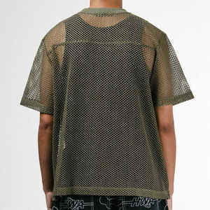 Fabricant personnalisé de maillot de football américain vintage en maille tricotée surdimensionnée col en V maillot en maille Boxy uniforme de football américain pour hommes - Product Image 4