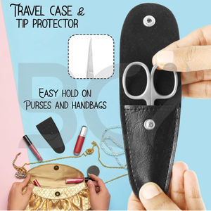 Ciseaux à ongles en acier inoxydable à usages multiples pour les soins personnels, les cuticules et les manucures. - Product Image 5