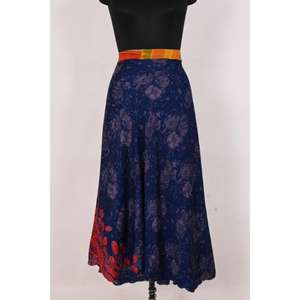 Indian Handmade Reversible Boho Hippie <b>Skirt</b> <b>for</b> Women Casual <b>Summer</b> Wear Long Maxi Wrap Vintage Beachwear Style <b>for</b> Natural - Product Image 2