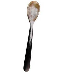 Cuchara de cuerno de buey de vaca hecha a mano con mango de resina, cuchara de servicio de restaurante de nuevo diseño de alta calidad, artesanías naturales de calidad - Product Image 3