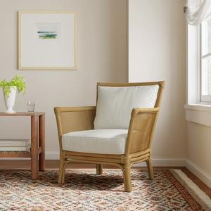 Rattan mesh <b>chair</b> Home decoration Natural materials Eco-friendly dining <b>chair</b> Made in Vietnam Durable Wholesale - Product Image 6