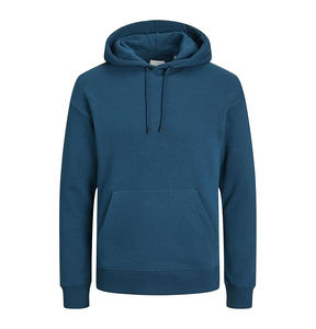 Precio barato algodón francés Terry Sudadera con capucha de gran tamaño para los hombres de lana gruesa hombro caído liso en blanco personalizado impresión ropa de invierno - Product Image 2
