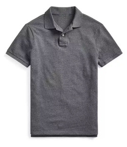 Vente en gros américaine décontractée unisexe 100% coton pour polos avec broderie personnalisée en nylon solide Sports de plein air Golf Gym - Product Image 5