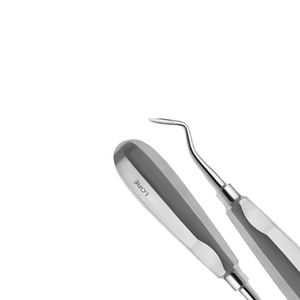 Nouveau dernier élévateur de racine dentaire manuel élévateur d'outil d'extraction de dent en acier pour droitier pour racines dentaires par Lore - Product Image 3