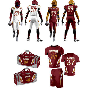 Concevez votre propre uniforme de football américain fabriqué dans les meilleurs matériaux - Product Image 1