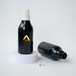 Bouteille en plastique PET personnalisée de 300ml rechargeable pour shampooing savon liquide conditionneur-OEM Custom Brand Digital Printing Vietnam Origin - Product Image 1