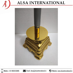 Bougeoirs d'église décoratifs pour la maison au fini or bon prix candélabres de Pâques à vendre - Product Image 2