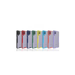 ATA Parfe Étui de protection en silicone de qualité supérieure vert foncé pour Samsung pour Galaxy M22 Housse de téléphone en silicone souple pour modèle Plus - Product Image 2