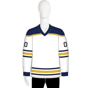 เสื้อฮอกกี้แบบใหม่ปี 2026 เสื้อฮอกกี้แบบสั่งทำพิเศษ เสื้อฮอกกี้แบบซับลิเมชั่น ชุดยูนิฟอร์มฮอกกี้น้ำแข็ง - Product Image 4