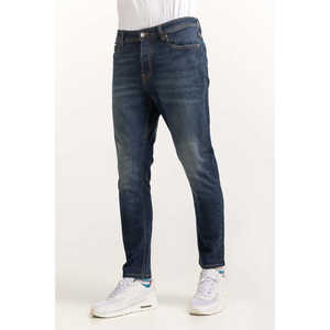 กางเกงยีนส์เอวกลางสีฟ้าอ่อนสไตล์วินเทจ ตกแต่งหมุด แต่งลายปะติดฮิปฮอป สำหรับฤดูหนาว Y2K - Product Image 4