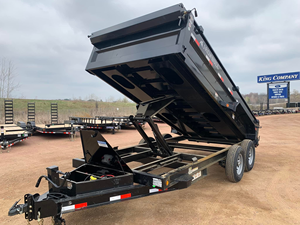 Large Dump Tipper Truck Semi Trailer with High Safety <b>Level</b> Durable Construction 1 Year Warranty - Product Image 2