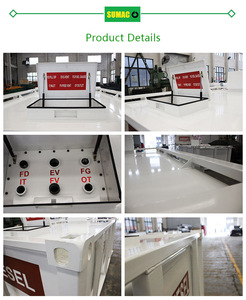 Tanque diésel de doble pared de acero al carbono aprobado por el sitio minero con barreras contra choques (opcional) - Product Image 3