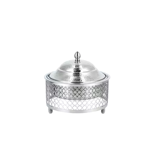 Casseroles d'ustensiles de cuisine de style traditionnel pour les mariages, les dîners et la restauration Décoration de marmites avec couvercles et boutons Pots de service alimentaire - Product Image 6