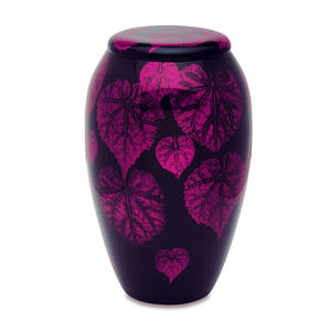 Urnes de crémation abordables artisanales pour cendres URNS Lovely Beach Blue Cremation Urns for Human Ashes Adult Funeral - Product Image 2