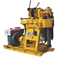 Máquina perforadora rotativa de mina de alimentación hidráulica de 100M/180m, 220V, con bomba y componentes de núcleo de Motor