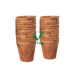 Pots de plantes en fibre de coco de qualité supérieure - Contenants biodégradables pour un jardinage durable - Product Image 1