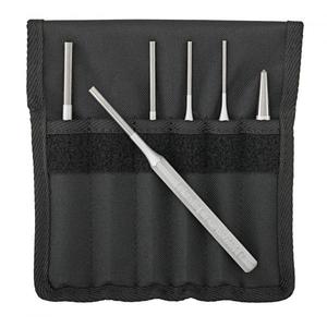 Juego de 6 punzones y punzones de centro Stahlwille para cinceles y punzones - Product Image 1