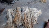 Pelo de cabra de alta calidad/Pelo Largo de cabra la materia prima que hace el pelo de la peluca de la muñeca