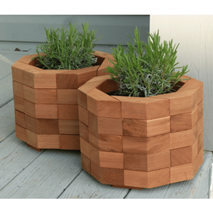 Best Price Acacia <b>Wood</b> Hexagonal <b>Planter</b> Cart for Flowers <b>Outdoor</b> <b>Planter</b> Garden Decor Home Decor From Vietnam Factory - Product Image 2