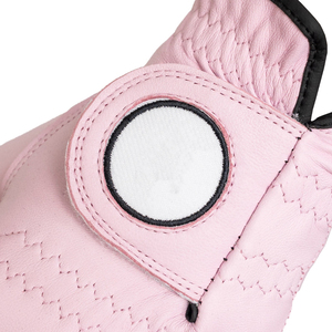 ถุงมือกอล์ฟสีชมพู2025ถุงมือกอล์ฟดีไซน์ที่ดีที่สุดมีคุณภาพสูงถุงมือหนัง cabretta อุปกรณ์กอล์ฟดีไซน์ตามสั่งประสิทธิภาพกลางแจ้ง - Product Image 4