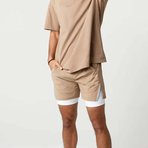 Vêtements décontractés hommes Polyester Nylon Shorts Impression personnalisée Fitness hommes Nylon Shorts été grande taille Street Wear Shorts - Product Image 2