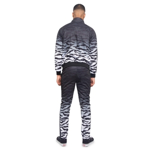 ชุดวอร์มผ้าฟลีซและโพลีเอสเตอร์ของผู้ชายทรงสลิมฟิตใส่สบาย - Product Image 5