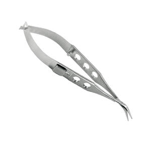 Micro-ciseaux en acier chirurgical fin avec poignée antidérapante pour laboratoires médicaux, cours d'anatomie, dissection - Product Image 6