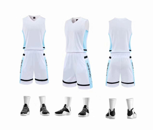 100% poliéster uniforme de baloncesto hecho a medida mejor calidad nuevo diseño ropa deportiva transpirable impreso Baloncesto de alta calidad - Product Image 5