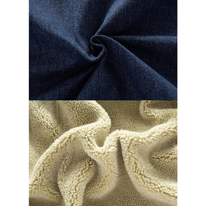 Veste en jean d'hiver pour homme, respirante, OEM, style streetwear, décontractée, boutonnée, coupe oversize, écologique, coupe-vent - Product Image 6