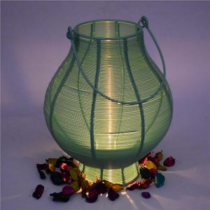 เชิงเทียนลวดตาข่ายกลิ่นหอมพร้อมที่จับสำหรับตกแต่งบ้าน - Product Image 1