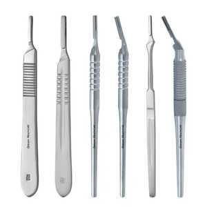 Prix de gros de haute qualité en acier inoxydable No 3 4 lames Scalpel puissance manuelle Ce Iso certifié Scalpel poignée Oem Services - Product Image 2