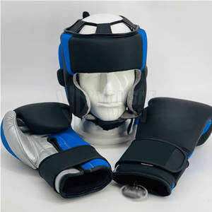 Nouvel ensemble en cuir de boxe gagnant professionnel Gants de boxe gagnants Ensemble de protection de l'aine - Product Image 2