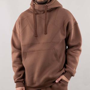 2025 modelo sudaderas con capucha personalizadas transpirable vintage suave algodón de alta calidad pullover HOODIE hombre - Product Image 3