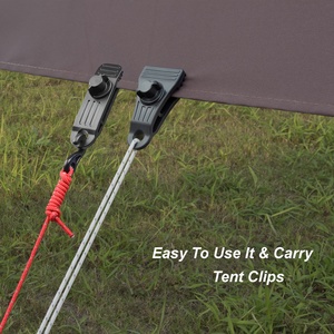 Clips <span class=keywords><strong>de</strong></span> <span class=keywords><strong>fixation</strong></span> coupe-vent <span class=keywords><strong>pour</strong></span> auvent <span class=keywords><strong>de</strong></span> camping extérieur, vis à écrou, crochets et pinces <span class=keywords><strong>pour</strong></span> bâche <span class=keywords><strong>de</strong></span> caravane, véhicule, piscine, bateau - Product Image 4