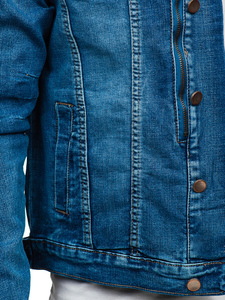 Heavyweight Denim Trucker <b>Jacket</b> Premium Quality Jeans Outerwear Custom Labels Packaging and Bulk Manufacturing Solutions - Product Image 3