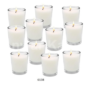 Clear Glass Votive <b>Tea</b> Light Candle Holder for Wedding Decor <b>Party</b> Dinner Home <b>Decoration</b> Festival Christmas Showpiece - Product Image 2