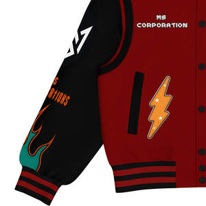 Fabricant de veste de baseball sur mesure pour hommes coupe ample veste universitaire bombardier respirante avec doublure cargo pour la rue - Product Image 3