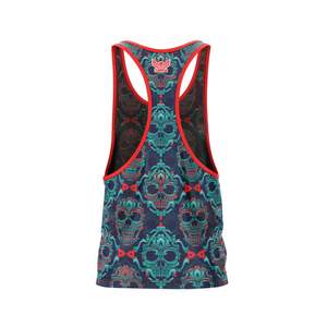 Débardeur d'entraînement à séchage rapide pour hommes couche de base de fitness avec gilet à dos nageur logo personnalisé gilet de sport en spandex - Product Image 2