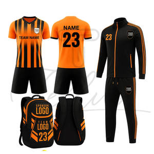 Tenues de football personnalisées à prix abordable – Nouveaux modèles 2026 – Ensembles d'uniformes de football légers en polyester/coton à séchage rapide - Product Image 6