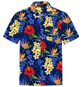 New Arrival Mens Wholesale Hawaiian <b>Shirts</b> Casual All Over Print <b>Button</b> up <b>Shirt</b> - Product Image 1