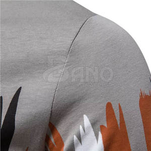 Camiseta de sublimación de color sólido personalizada al por mayor, ropa deportiva transpirable, camiseta de sublimación para hombre - Product Image 2