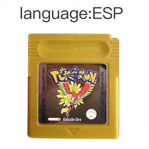 Pokemoned série espagnol ESP cartouche uniquement jeux vidéo <span class=keywords><strong>rouge</strong></span> <span class=keywords><strong>bleu</strong></span> vert or ruban cristal <span class=keywords><strong>jaune</strong></span> pour Gbc - Product Image 6