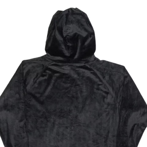 Automne et hiver nouveau lâche couleur unie Plus velours hommes sweats à capuche et sweat-shirts pas cher plaine goutte épaule à capuche - Product Image 6