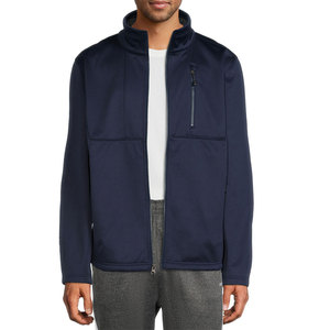 Veste polaire en sherpa unisexe pour homme, sur mesure, en gros, avec fermeture éclair brodée, taille plus, épaisse, pour l'hiver - Product Image 4