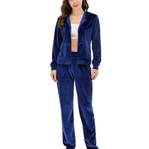 ชุดวอร์มยาวของผู้หญิงผ้าถักแบบมีสไตล์สำหรับฤดูหนาวสวมใส่สบายพิมพ์โลโก้ได้ตามต้องการ - Product Image 6