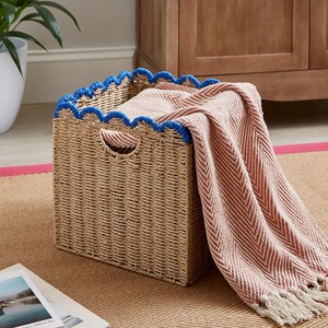 กล่องเก็บของลายสแกลลอป กล่องเก็บของทำมือ เป็นมิตรกับสิ่งแวดล้อม ของตกแต่งบ้านจากธรรมชาติ ขายส่งจากเวียดนาม - Product Image 3