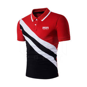 Diseña tu propio logotipo Camisetas Polo ligeras para hombres La mejor calidad Nuevo diseño Camisetas Polo para hombres a la venta - Product Image 2