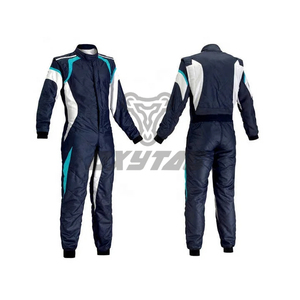 2025 ropa deportiva personalizada Go Kart traje de carreras con guantes y zapatos nuevo diseño impreso Nomex Material propio Kart traje de carreras - Product Image 5