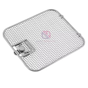 Couvercle en acier inoxydable de qualité supérieure pour panier en treillis métallique |   Utilisation en chirurgie générale |   Certifié CE ISO13485 |   Marque JIMED SURGICAL |   Manuel - Product Image 1